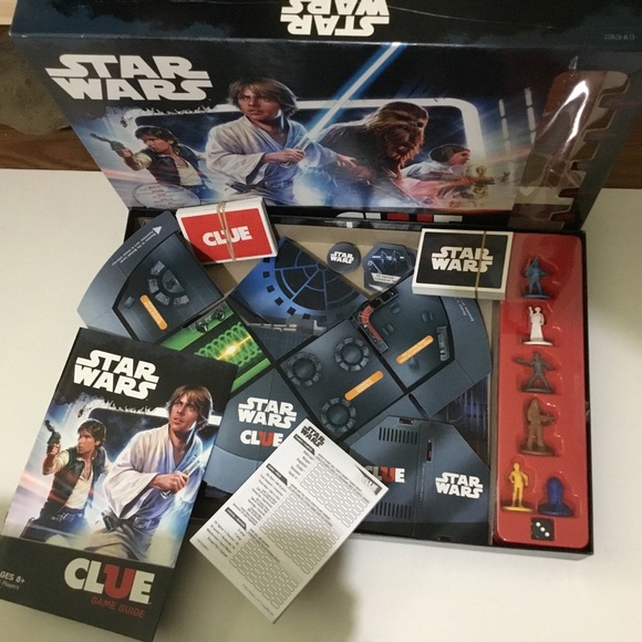 Star Wars Clue Boardgame with 3D Death Star - Picture 3 of 7